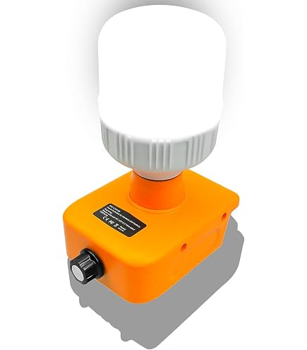 Lampe De Travail LED Sur Batterie – Compatible Avec Milwaukee M12, 12W, 1300 Lumens