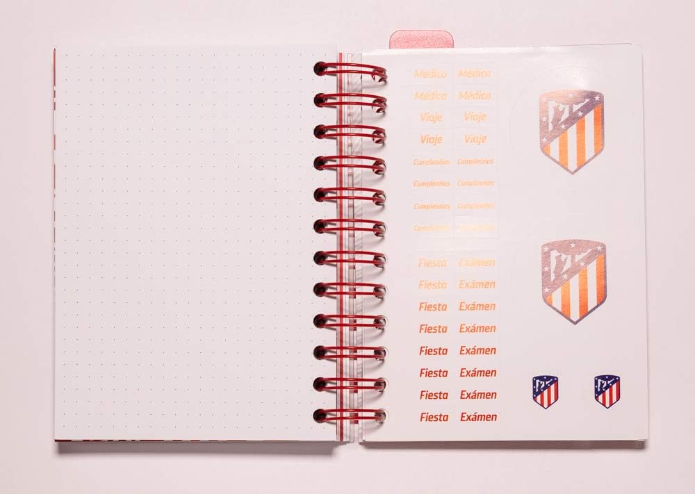 Erik - Atletico de Madrid Academic Diary 2020-2021 Day to Page, Atletico Madrid, 11,4x16 cm - Image 5