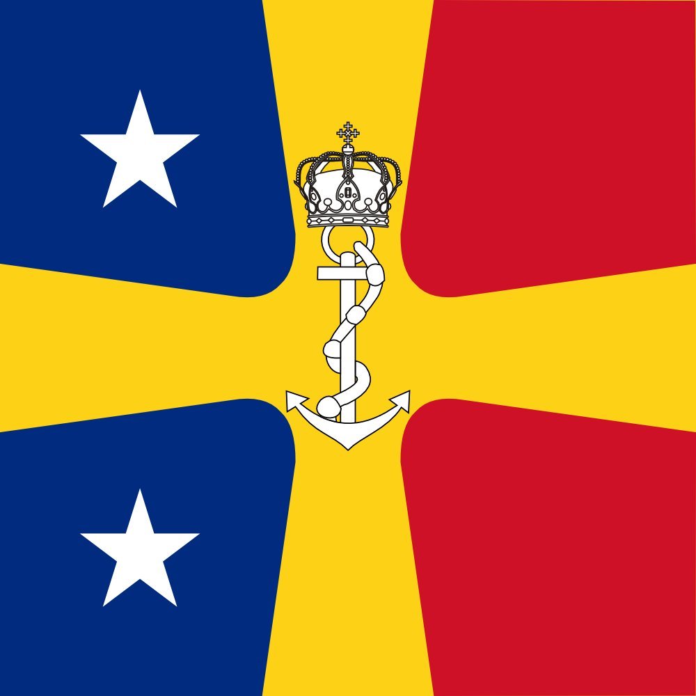 DIPLOMAT-FLAGS Romanian Commander of The Navy as Vice Admiral WWII | Romanian Commander of The Navy as Vice Admiral%28WWII%29 Flag | 0.06m² | 0.65sqft | 25x25cm | 10x10inch Car Flag Pole