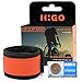 Higo LED Slap Bracelet, Lights for Running- Glow in the dark Sports Gear Wrist Bands with Color Box Package (Orange)