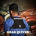 Gear Quiver, Fits iphone 6+ and smaller phones (Black)