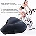iGOODS Gel Bike Seat Cushion Cover for Men and Women, Updated Soft Wide Bike Bicycle Saddle Cushion Pad fits for Big Size Cruiser Stationary Seat,OutdoorSpinning Cycling Accessory Xmas Giftthumb 4