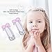 SmitCo LLC Little Girl Earrings, Silver Tone Rhodium Plated Set for Kids/Children, Hypoallergenic