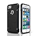 iPhone 8 Case,iPhone 7 Case,Premium Armor TPU Frame Shockproof Protective Case Scratch Resistant Fit Thin and Slim PC Hard Panel for Apple iPhone 7/iPhone 8 - Black