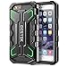 iPhone 6 Case, DESTEK Wing Series Heavy Duty Case for 4.7 inch iPhone 6 All-Around Protective Stand Case,Two Stand Modes, Built-in HD Screen Protector Black