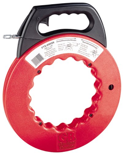 Gardner Bender FTS-100GR Fish Tape, Plated Carbon Steel, Cable Snake, 120 ft. x 1/8 in. - Thumbnail 2