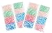 16pc ALAZCO Reusable Disposable Elastic Shower Caps - Cute Polka Dot - Full Size Adult