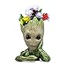 Eternal 3arth - Baby Groot Flowerpot Guardians of The Galaxy Action Figures Cute Model Toy with Pen Pot Holder - Decorative Indoor Action Hero for Kids and Children | Great Christmas Gift