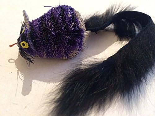 Litterboy Purple Mouse Attachment - Fits Popular Wand Toys