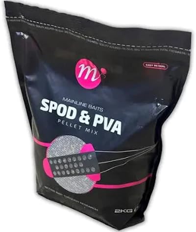 Mainline Spod & PVA Pellet Mix Bucket 2kg Assorted Flavours