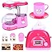 FUN LITTLE TOYS Kids Kitchen Set for Girls, Play Kitchen Accessories, Kitchen Appliances