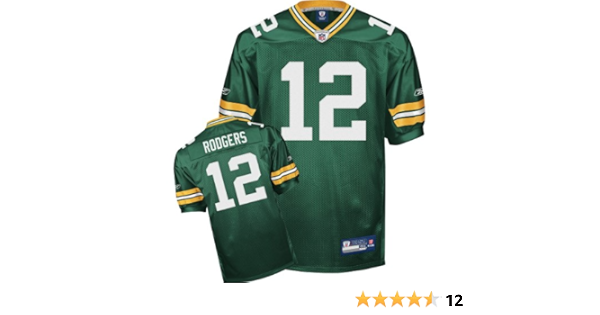 aaron rodgers reebok jersey