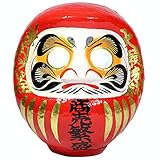 Japanese Zenn Doll：Business Daruma Red L9.44in