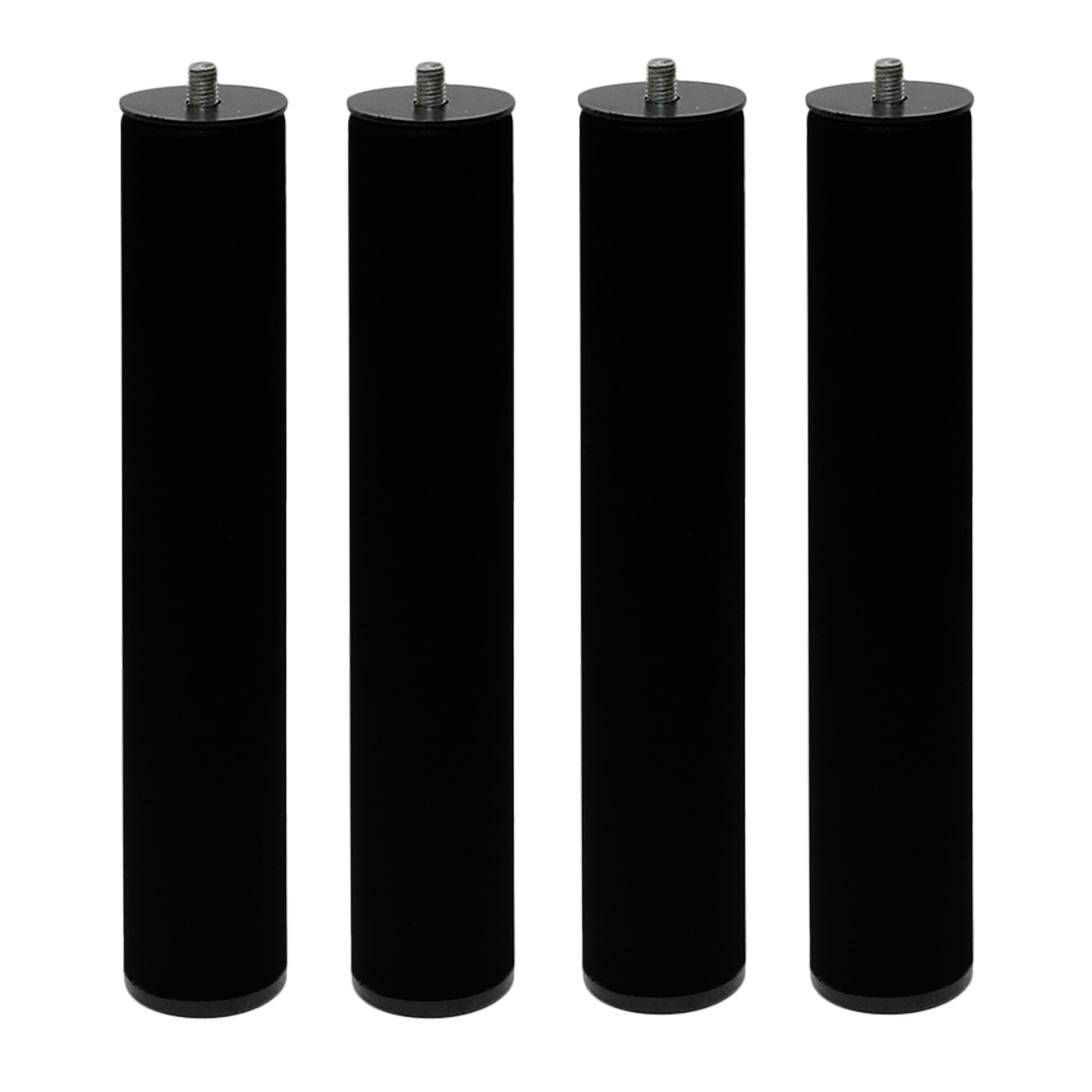 Micel Set of Base Legs 50 mm (4 Pieces), Black