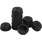 10 Pcs Black Aquarium Diaphragm Air Pump Accessories EPDM Rubber Oxygen Pump Replacement Parts for Aquarium Fishing Oxygen Pump,Aquarium Pumps Filters