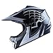 WOW Youth Kids Motocross BMX MX ATV Dirt Bike Helmet Spider Black