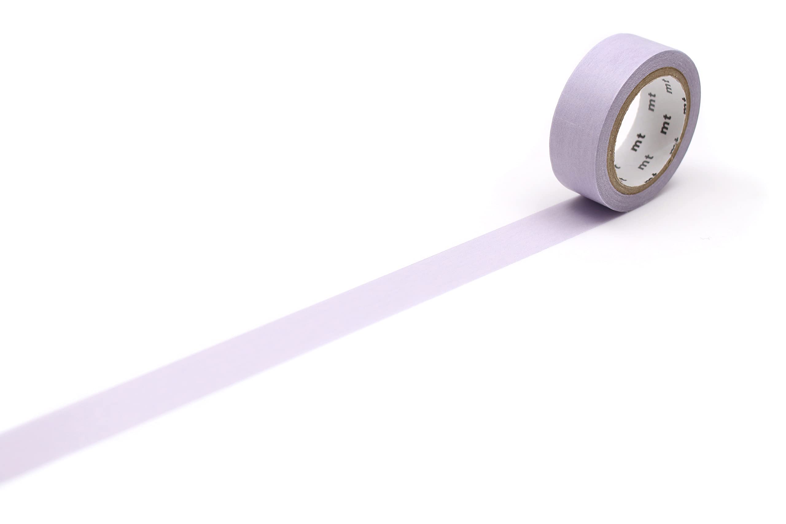MT Products Pastel Lavender Washi Masking Tape - 1 Roll - 15mm x 7m, Purple