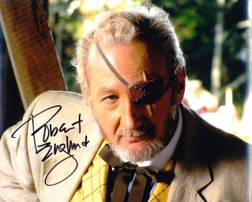 ROBERT ENGLUND as Mayor Buckman - 2001 Maniacs Genuine Autograph