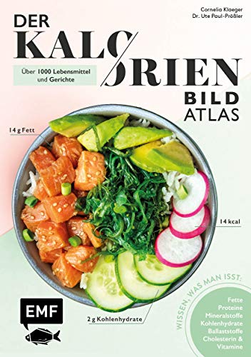 Der Kalorien-Bild-Atlas - Über 1000 Lebensmittel und Gerichte: Wissen, was man isst: Proteine, Fette, Kohlenhydrate, Ballaststoffe, Cholesterin, Vitamine und Mineralstoffe at Amazon
