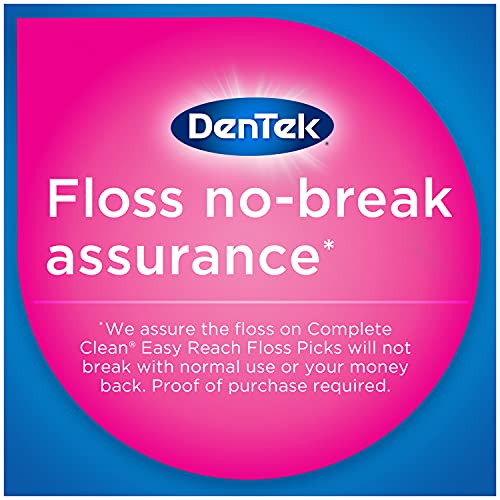 DenTek Comfort Clean Sensitive Gums Floss Picks, 75 Count (pack of 6