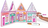 Build & Imagine: Draw & Build Dollhouse (magnetic write-on/wipe-off building set)