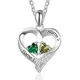 Birthstone Custom Mom Necklace 