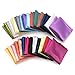Farmunion Mens Pocket Square Handkerchief for Wedding Party, Solid Colors (26 Pieces)