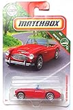 Matchbox 2019 MBX Roadtrip '63 Austin Healey Roadster 87/125, Red