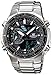 Casio Men's EFA131D-1A2V Silver Stainless-Steel Quartz Watch with Black Dial