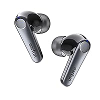 【VGP 2023金賞】EarFun Air Pro 3 ANC搭載完全ワイヤレスイヤホン【Bluetooth 5.3 + 43dBまでノイズキャンセリング】QCC3071チップ搭載/aptX adaptive対応/LE Audio対応予定/超低遅延55ms/マルチポイント接続/専用アプリ/cVc8.0通話ノイズリダクション/最大45時間再生/ワイヤレス充電/IPX5防水(ブラック)