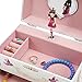 Jewelkeeper Unicorn Musical Jewelry Box, Fairy Princess Hearts and Castle Design with Pullout Drawer, Dance of The Sugar Plum Fairy Tune