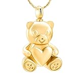 constantlife Cremation Jewelry Necklace Stainless