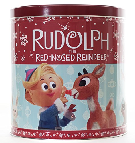 GiftPop Rudolph Assorted Flavors Popcorn, 24 Oz Tin