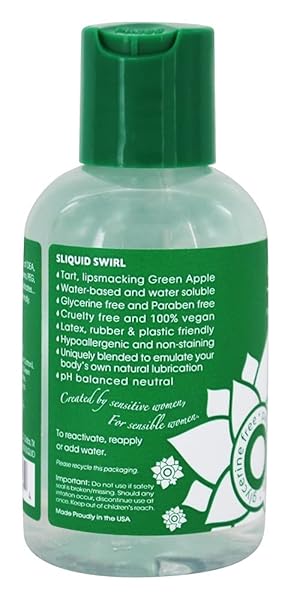 SLIQUID SWIRL GREEN APPLE 4.2 OZ