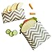 EEZY BREEZY KIDS Food Safe Snack & Sandwich Bags. Reusable and Multipurpose Cloth Bags. Washable, Food Safe, Environmentally Friendly (Red & Yellow)