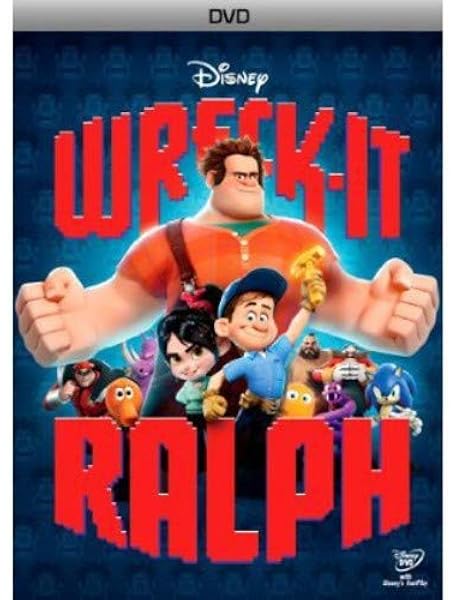 Amazon Com Wreck It Ralph John C Reilly Sarah Silverman Jack Mcbrayer Jane Lynch Rich Moore Movies Tv