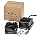 KAWELL 2 Pack 48W LED Spot Lights 4.3 Inches Square Offroad Driving Work Lamp Auxiliary Fog Lights for Tractor Marine Jeep Cabin Boat Truck Car