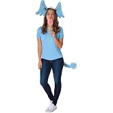 Spirit Halloween Horton Hears A Who Adult Costume Kit | Officially Licensed | Easy Costume | Elephant Cosplay | Dr. Suess