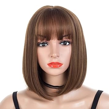 Luoleinaa Luoleina Short Bob Wig Women S Ladies Full Head