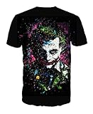 Batman - The Joker - The Dark Knight - DC Comics Adult T-shirt Tee