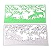 Cutting Dies,Pollyhb Metal Die Cutting Dies Stencil for DIY Scrapbooking Album Paper Card Decor Craft,Scenery Phrases Flowers Girls (G)