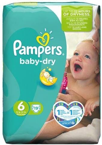 nappies pampers size 6
