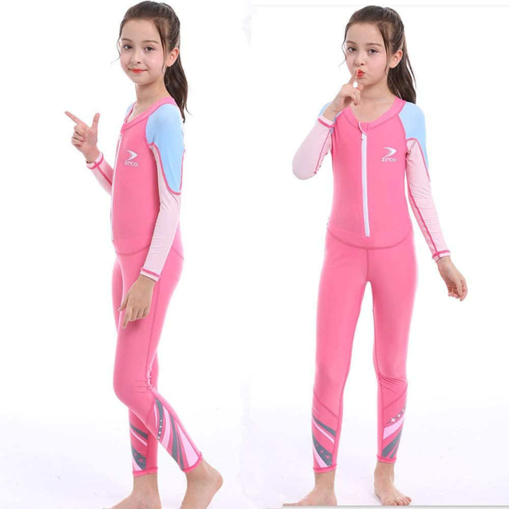 boy in girl's one piece swimsuit