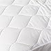 BIDDEFORD BLANKETS Quilted Electric Heated Mattress Pad with Digital Controller, Twin, White