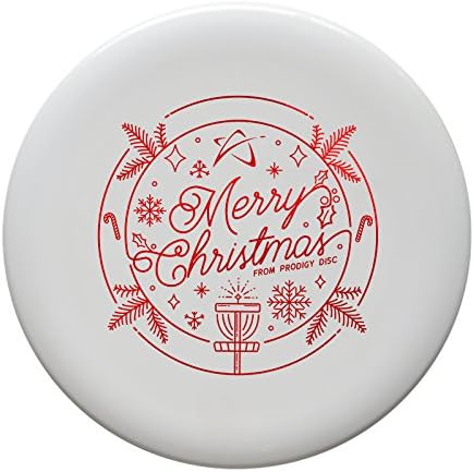 Prodigy Disc M4 Midrange Disc, 300 Plastic, Merry Christmas Stamp