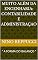 Livro MUITO ALÉM DA ENGENHARIA: CONTABILIDADE E ADMINISTRAÇAO