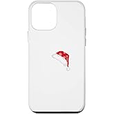 iPhone 12 mini Funny Skull Santa Hat Merry Fuckin Christmas Pajama Case