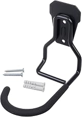 Maclean Bicycle Wall Mount Vertical Storage Hook Steel Hanger 20kg Garage view 8