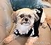 Idepet Soft Cotton Adidog Cloth for Dog, XL, Black