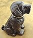 Lulu Decor, Cast Iron Dog Door Stopper, Doorstops, Sculpture, Dog Statue (Black 4.50 lbs)
